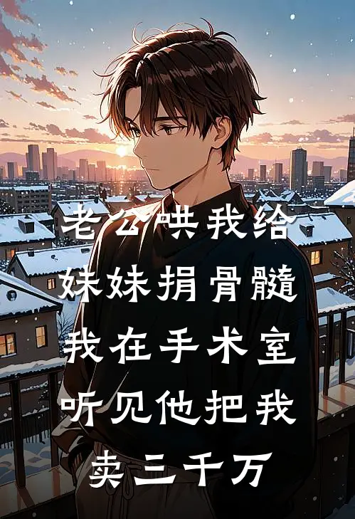 老公哄我给妹妹捐骨髓，我在手术室听见他把我卖三千万