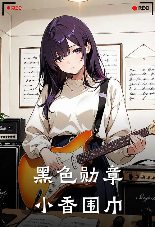 黑色勋章小香围巾