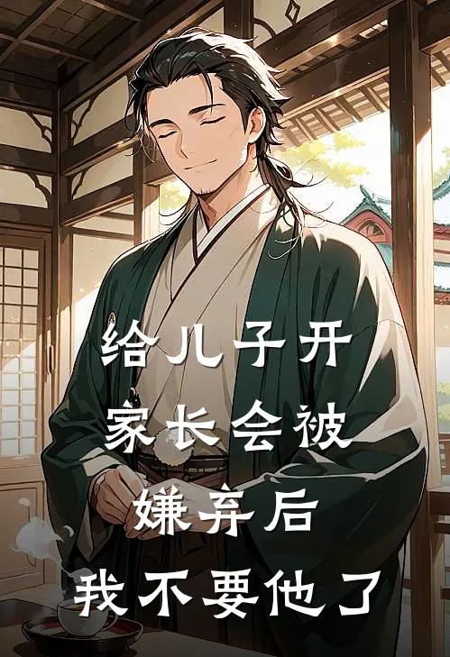 给儿子开家长会被嫌弃后，我不要他了